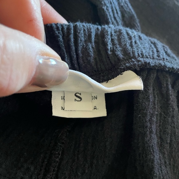 Bryn Walker | Cotton gauze pants. Elastic. Made USA. Size Small. Pull on. - Picture 4 of 7